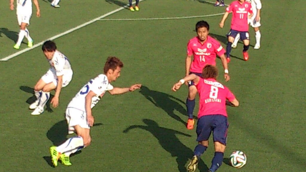 好きなセレッソ大阪、好きな柿谷曜一朗のプレイの生観戦フォト