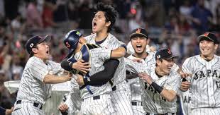 野球WBC優勝後の選手画像