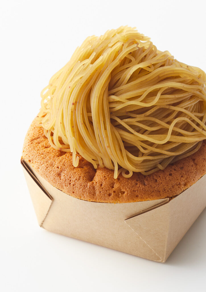 たねやカステラ 新栗モンブラン