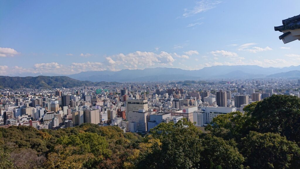 本丸広場からの眺望その５