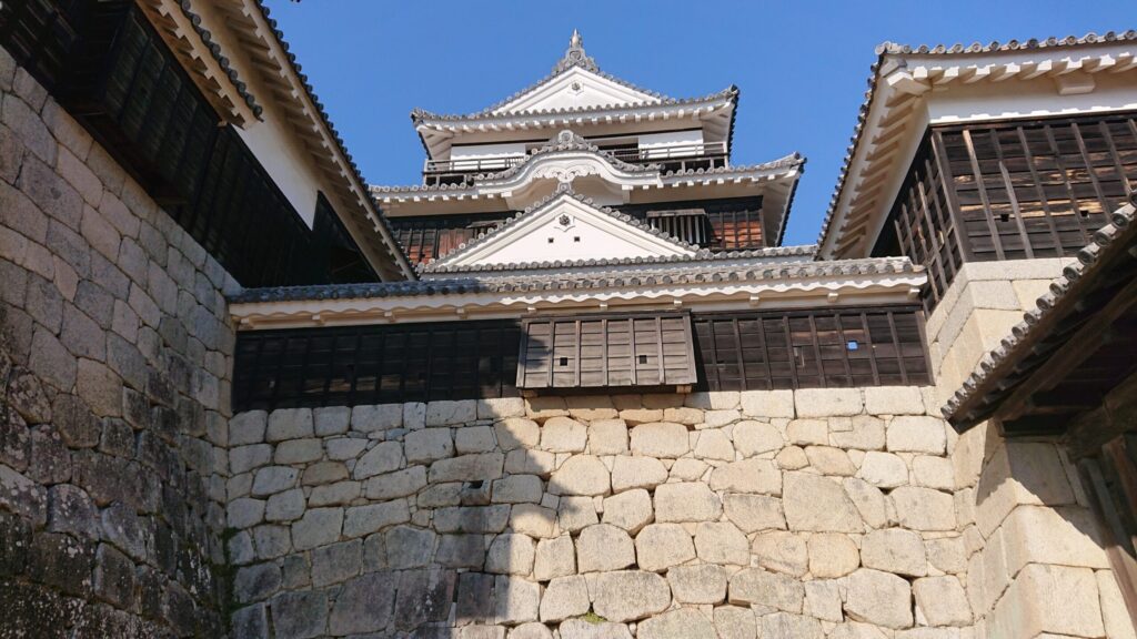 天守閣近景その２