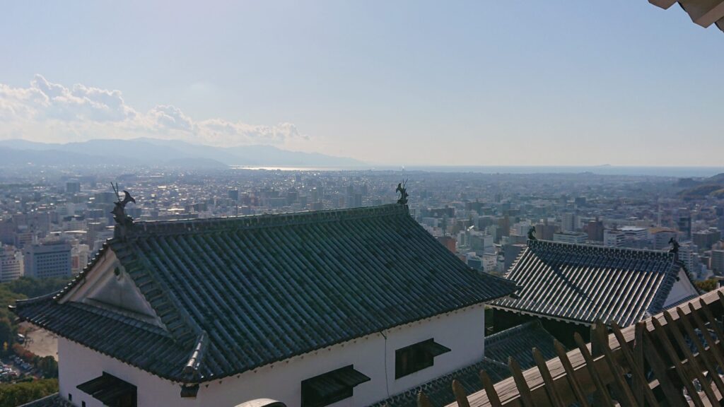 天守からの絶景その１