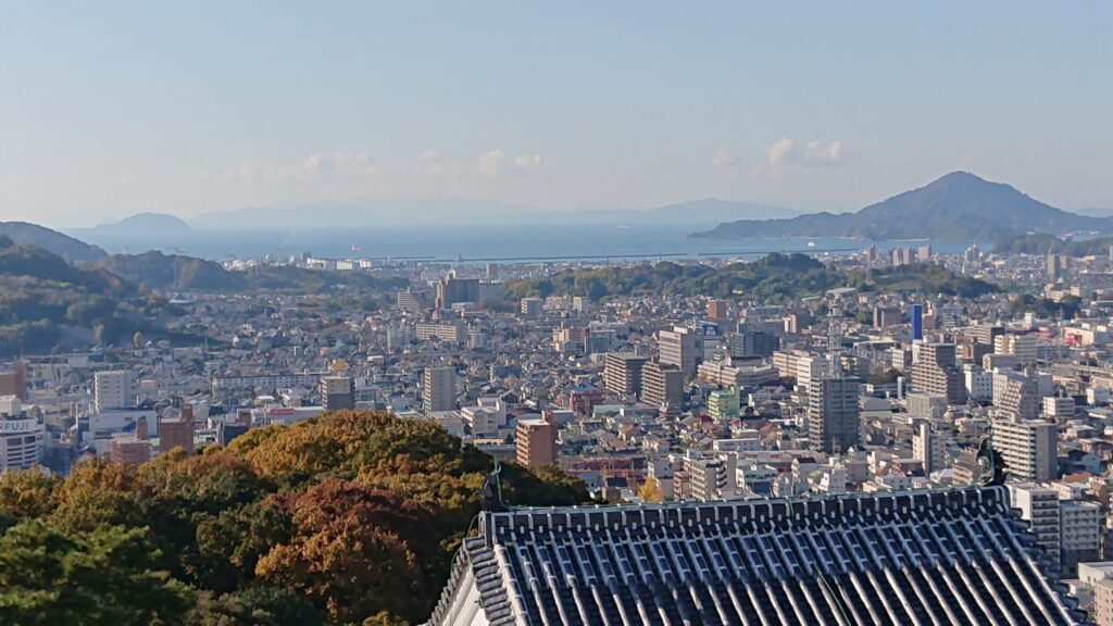 天守からの絶景その5