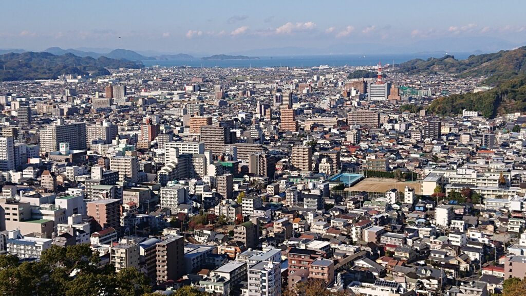 天守からの絶景その8