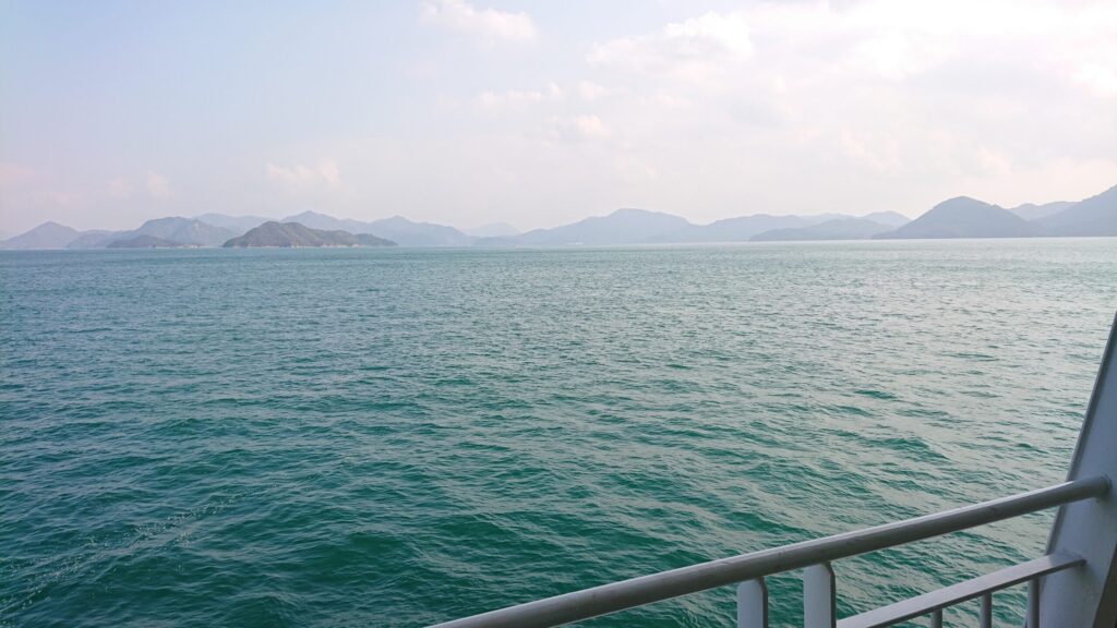 フェリーから見る海と島その5