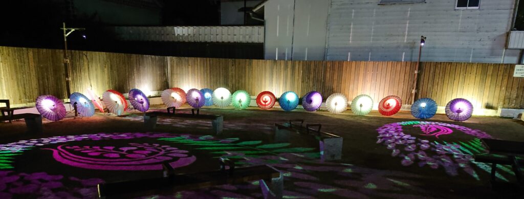 「くらしき きらめきのみち」イルミネーション(阿知2丁目広場)その1