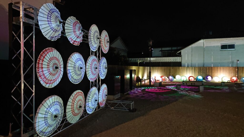 「くらしき きらめきのみち」イルミネーション(阿知2丁目広場)その2